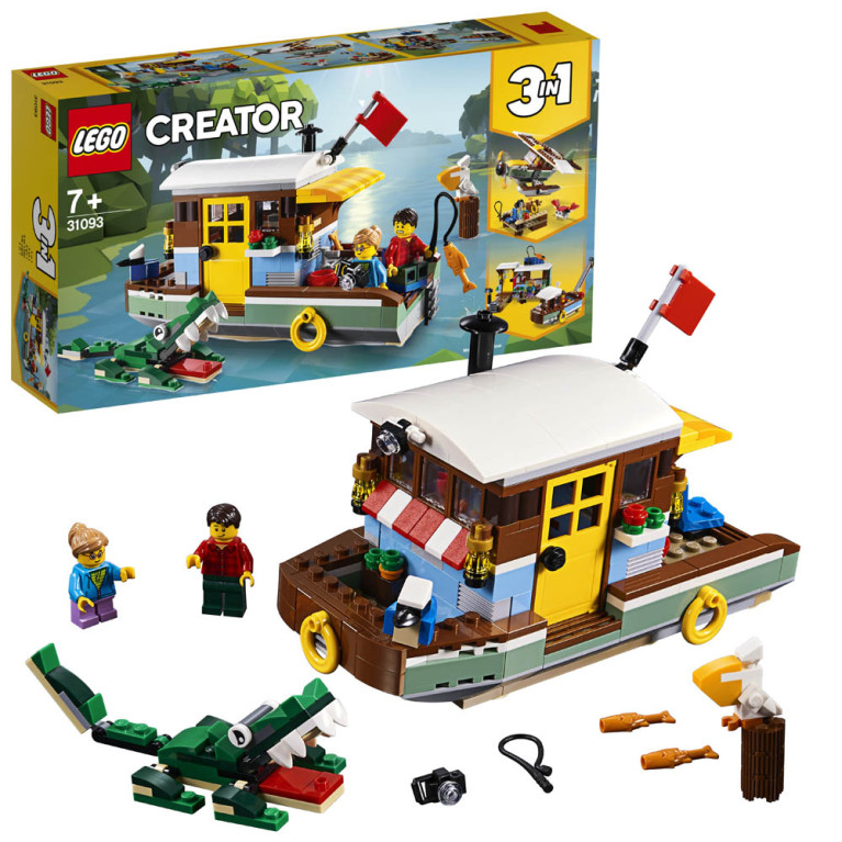 LEGO Creator 3in1 - Riverside Houseboat 31093 - set