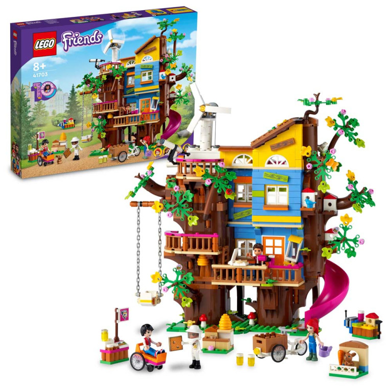 LEGO Friends - Friendship Tree House 41703 - Voorkant Doos met Set