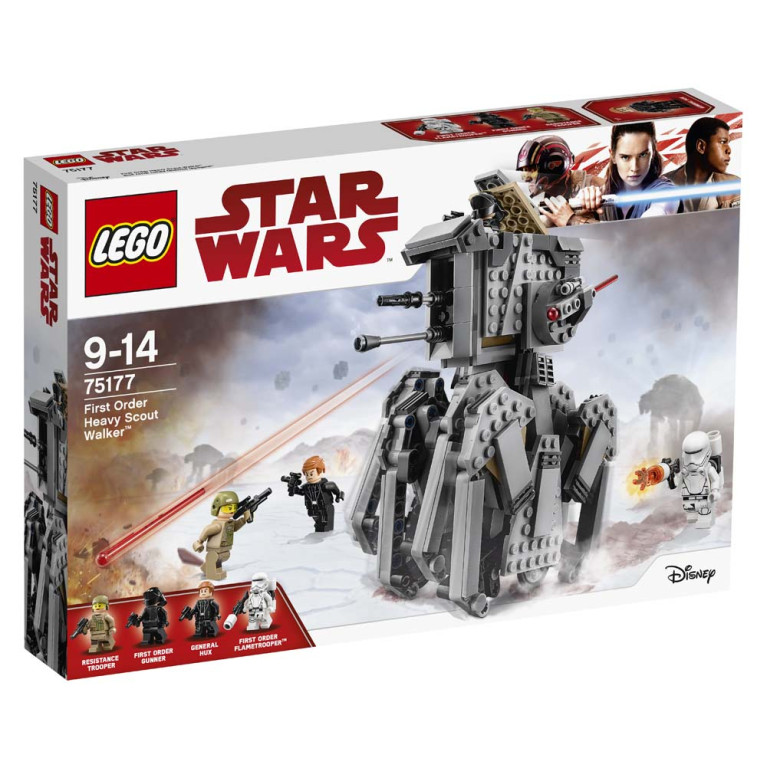 LEGO Star Wars - First Order Heavy Scout Walker™ 75177 - Voorkant Doos