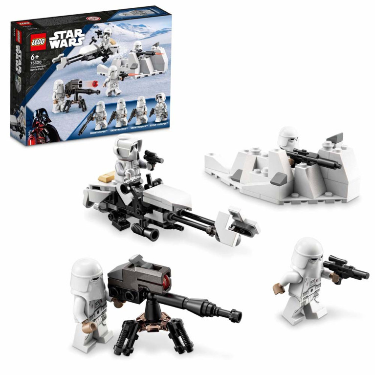 LEGO Star Wars - Snowtrooper™ Battle Pack 75320 - Voorkant Doos met Set