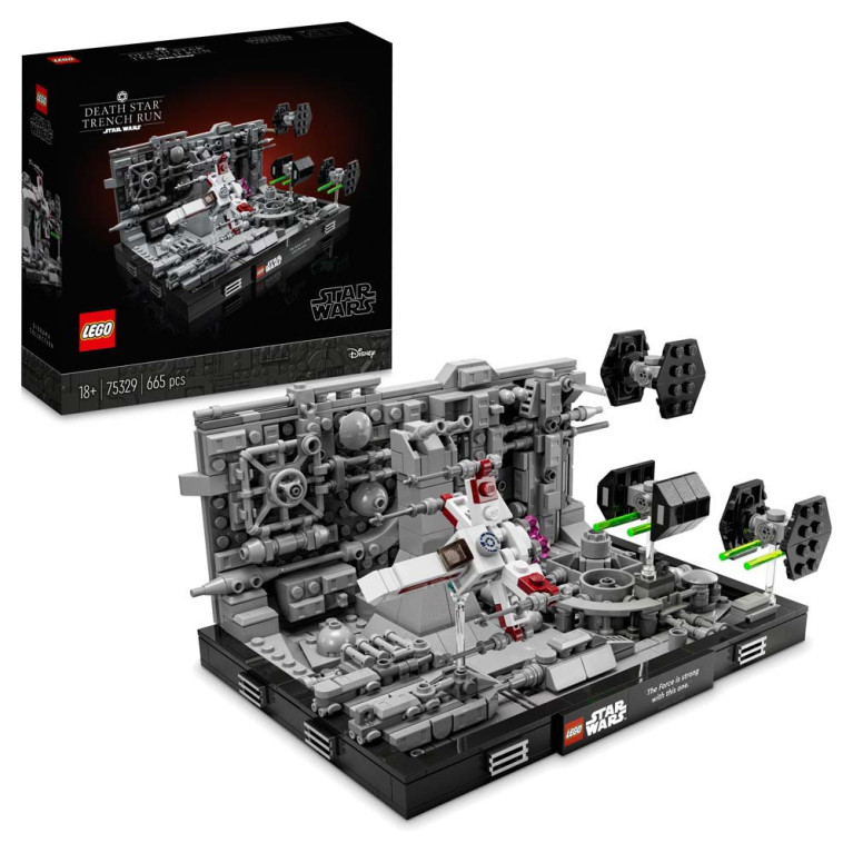 LEGO Star Wars - Death Star Trench Run Diorama 75329 - set
