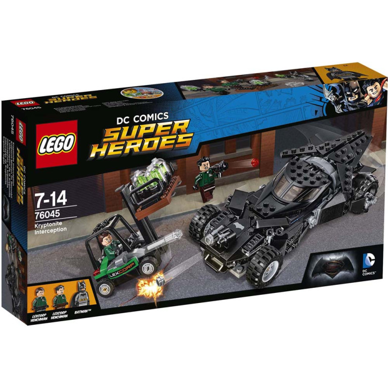 LEGO DC Super heroes - Kryptonite Interception 76045 - Voorkant Doos