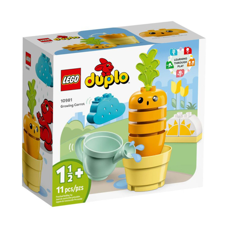 LEGO DUPLO - Growing Carrot 10981 - voorkant doos
