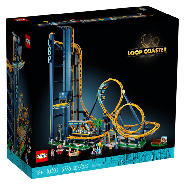 LEGO Icons - Loop Coaster 10303 - voorkant doos