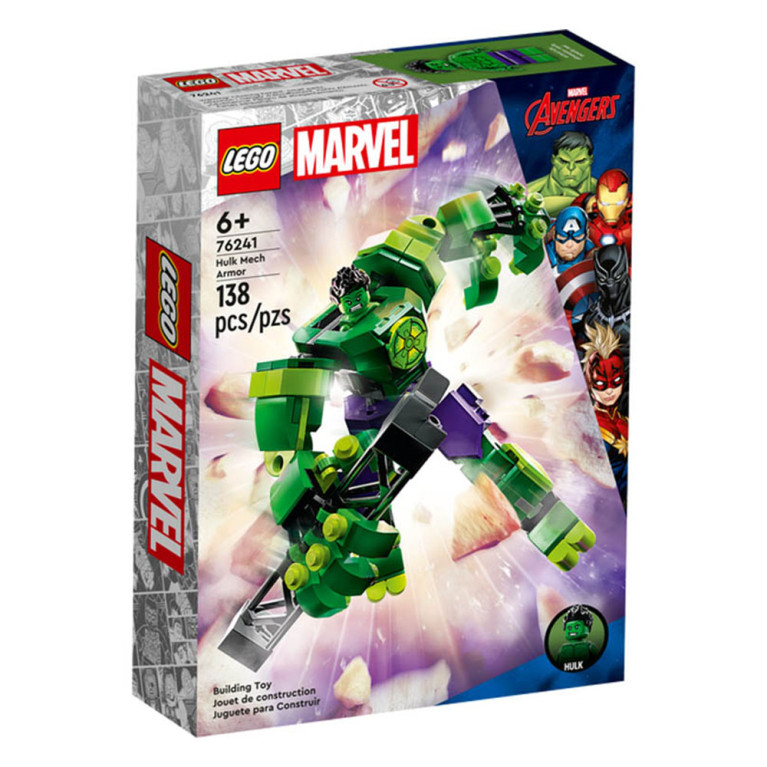 LEGO Marvel Super Heroes - Hulk Mech 76241 - voorkant doos