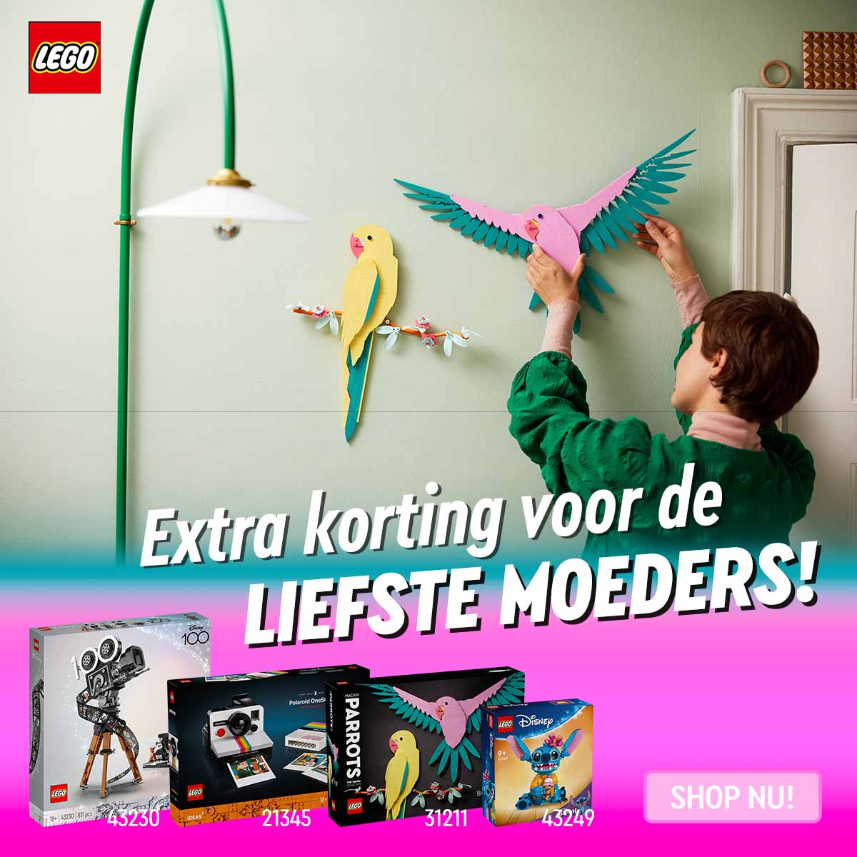 LEGO Moederdag actie van Goodbricks