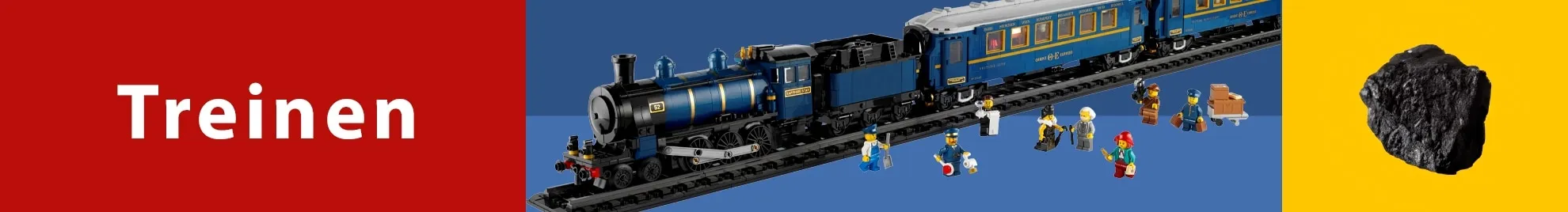 LEGO treinen banner