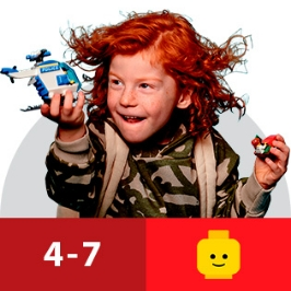 LEGO® voor leeftijd 4 - 7 jaar