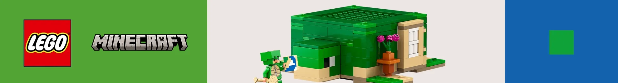 LEGO Minecraft banner